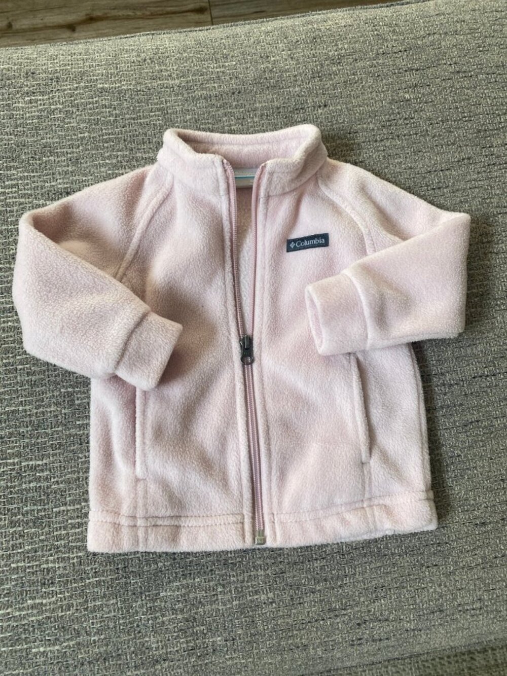 Columbia Toddler Girls Benton Springs Fleece Jacket Light Pink 12-18 Months